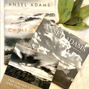 3 Ansel Adams Black & White photography Books